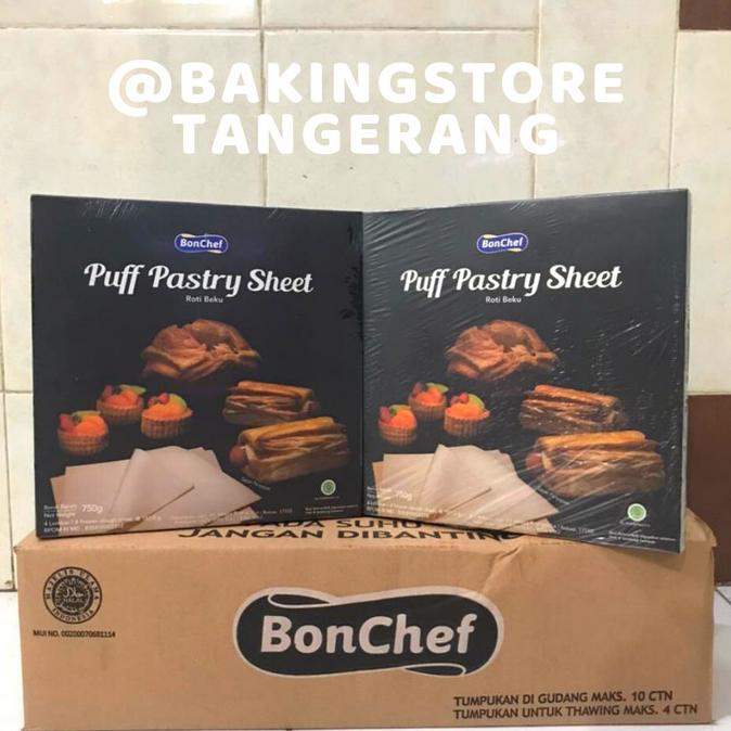 

Bonchef Puff Pastry 750 Gr | Puff pastry sheet Bonchef TERLARIS TERPERCAYA ORIGINAL