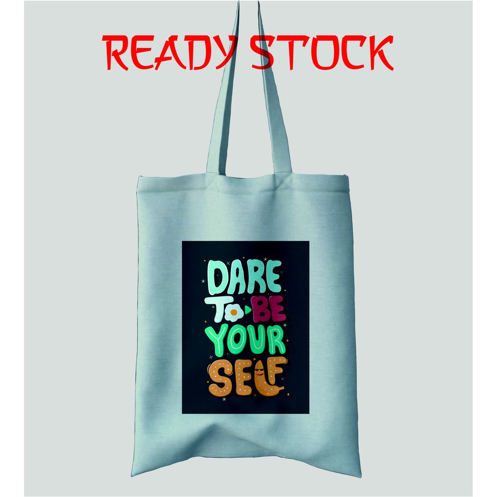 Totebag Premium - Canvas Drill - Bukan Blacu - Tas Fashion Wanita -  RS05