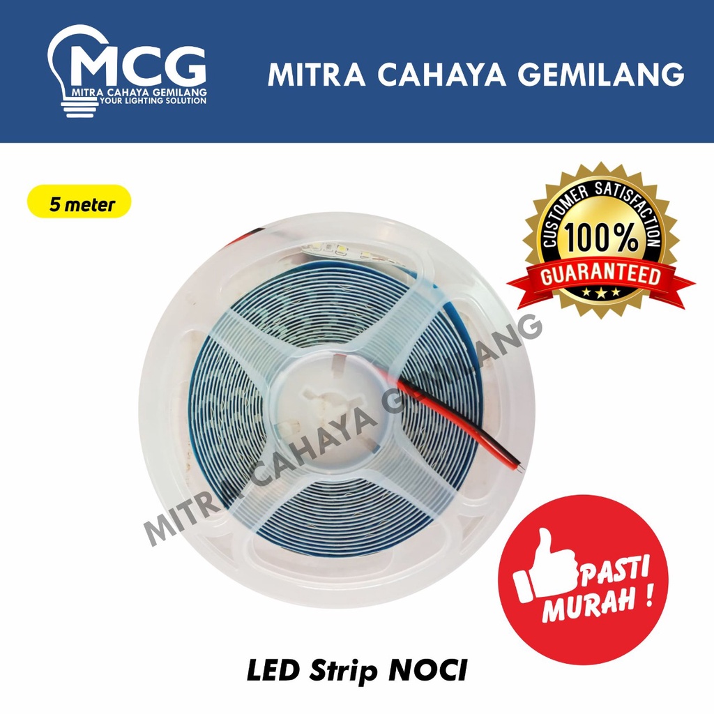 LAMPU LED STRIP 2835 120 LED 5 METER 12 VOLT INDOOR