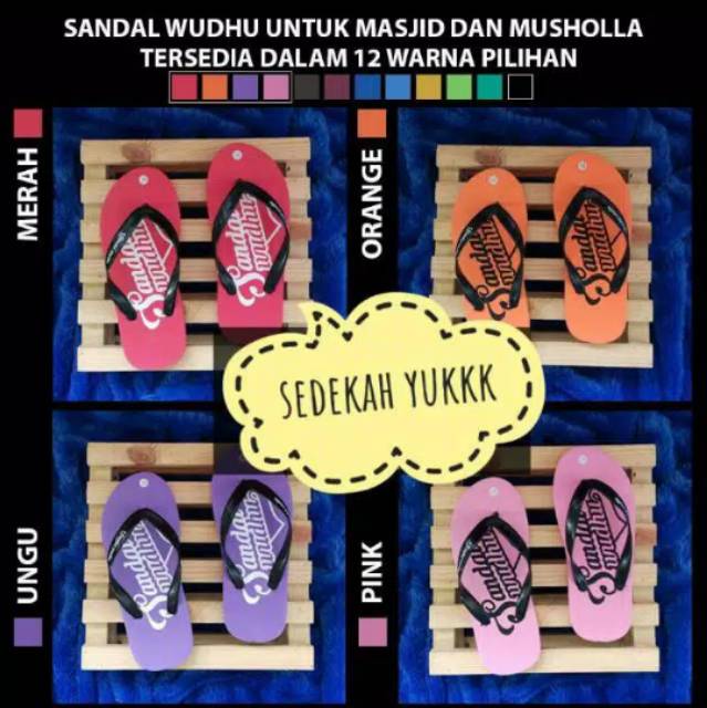 Promo!!! Sandal Jepit Masjid/Wudhu