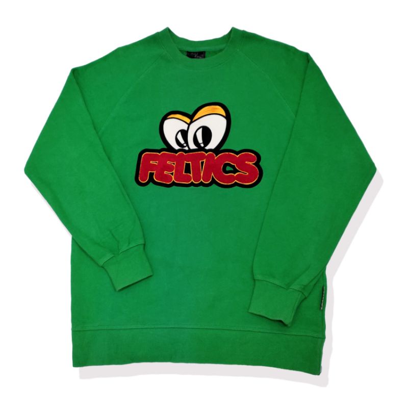 FELTICS Eyes Green Crewneck Second