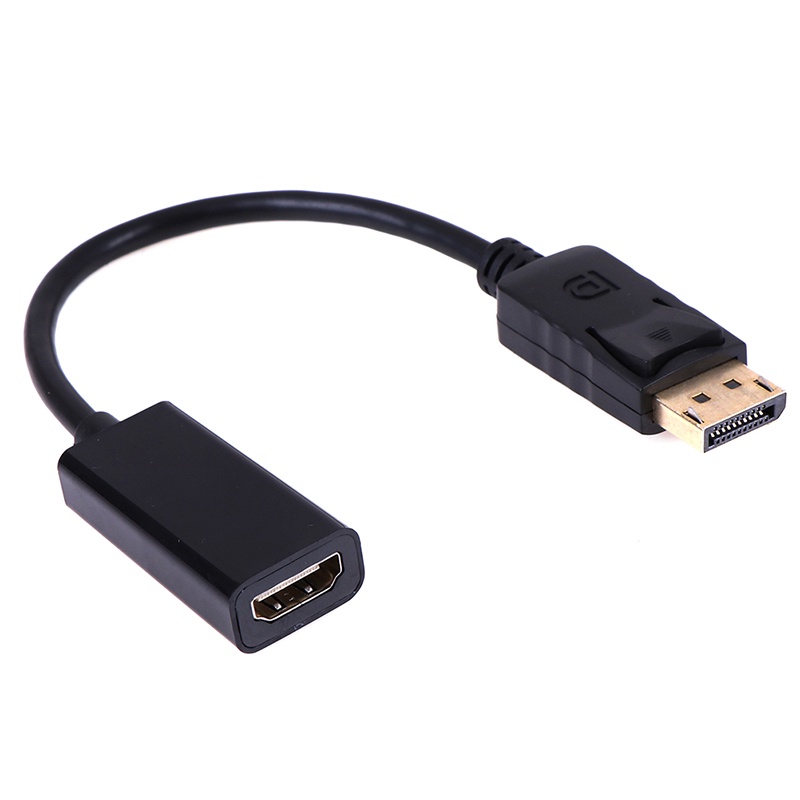 {LUCKID}DP Display Port Male To HDMI Female Cable Converter Adapter