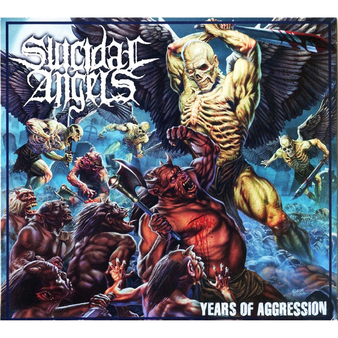 CD MUSIC SUICIDAL ANGELS - YEARS OF AGGRESSION