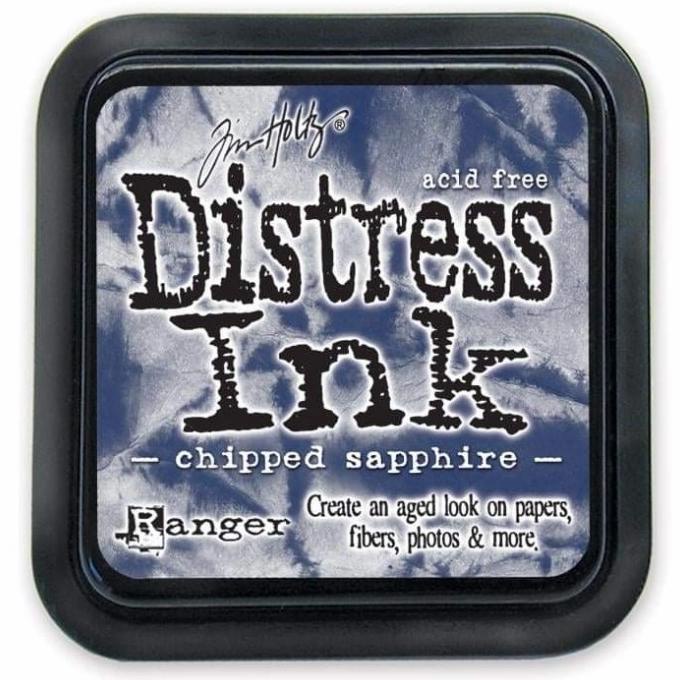 

siap kirim] Distress ink Chipped saphire