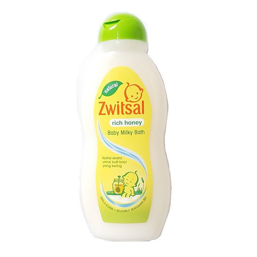 SABUN MANDI BAYI - ZWITSAL BABY BATH RICH HONEY NATURAL 200ml / REFILL 250ML