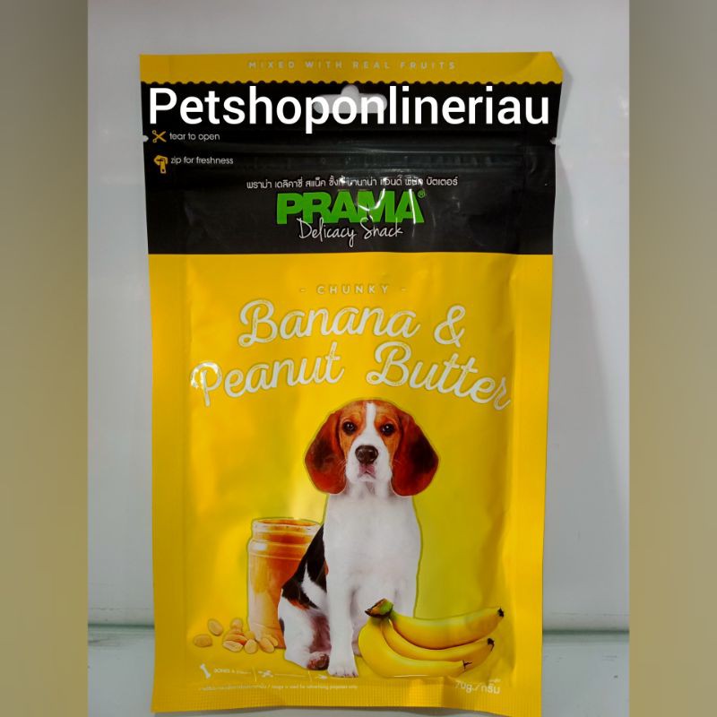 

Prama Snack Chunky Banana&peanut butter 70 gr