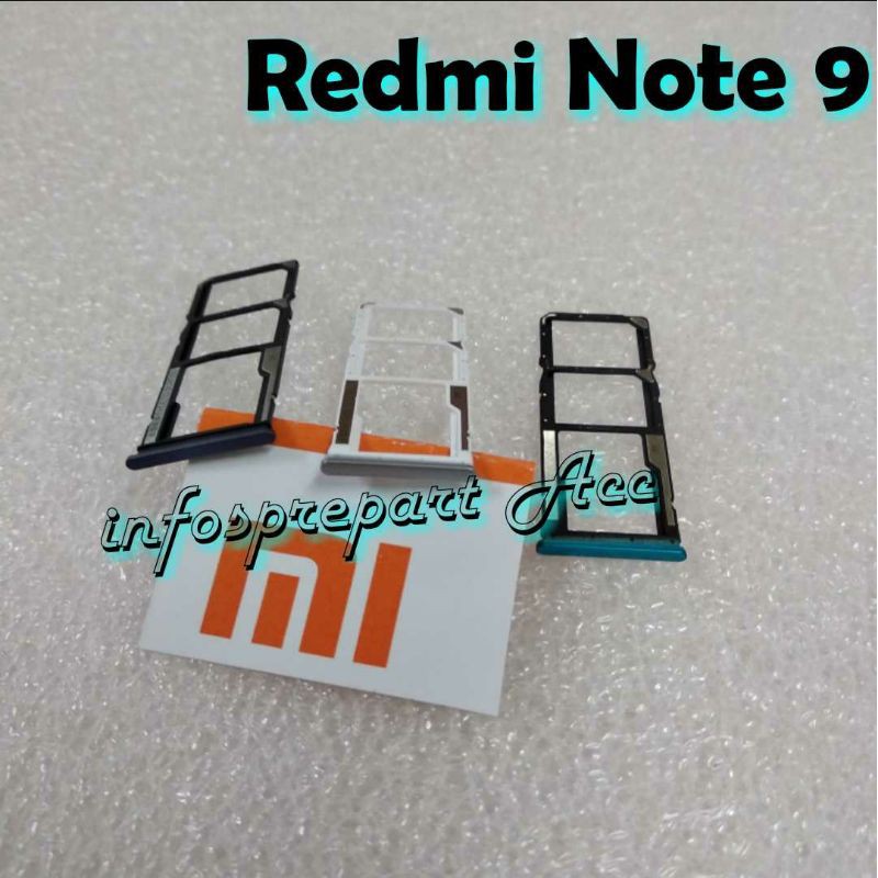 

Simtray Redmi Note 9 tempat kartu