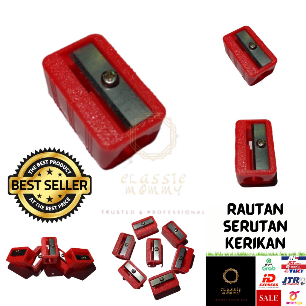 

Serutan Rautan Kerikan Pensil Tulis Crayon Pensil Alis Kosmetik