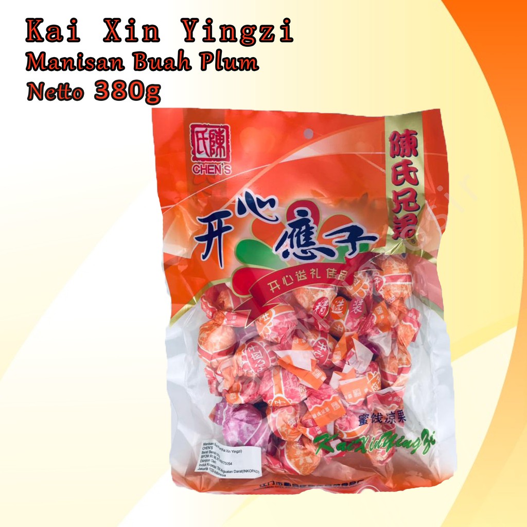 Manisan Buah Plum * Kai Xin Yingzi * Manisan * 380g