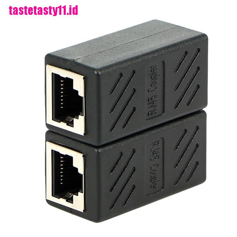 【TTID】RJ45 Female To Female CAT6 Network Ethernet LAN Connector Adapter Coupler