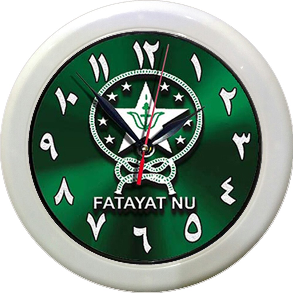 JAM DINDING FATAYAT NU   (DIAMETER 30CM)