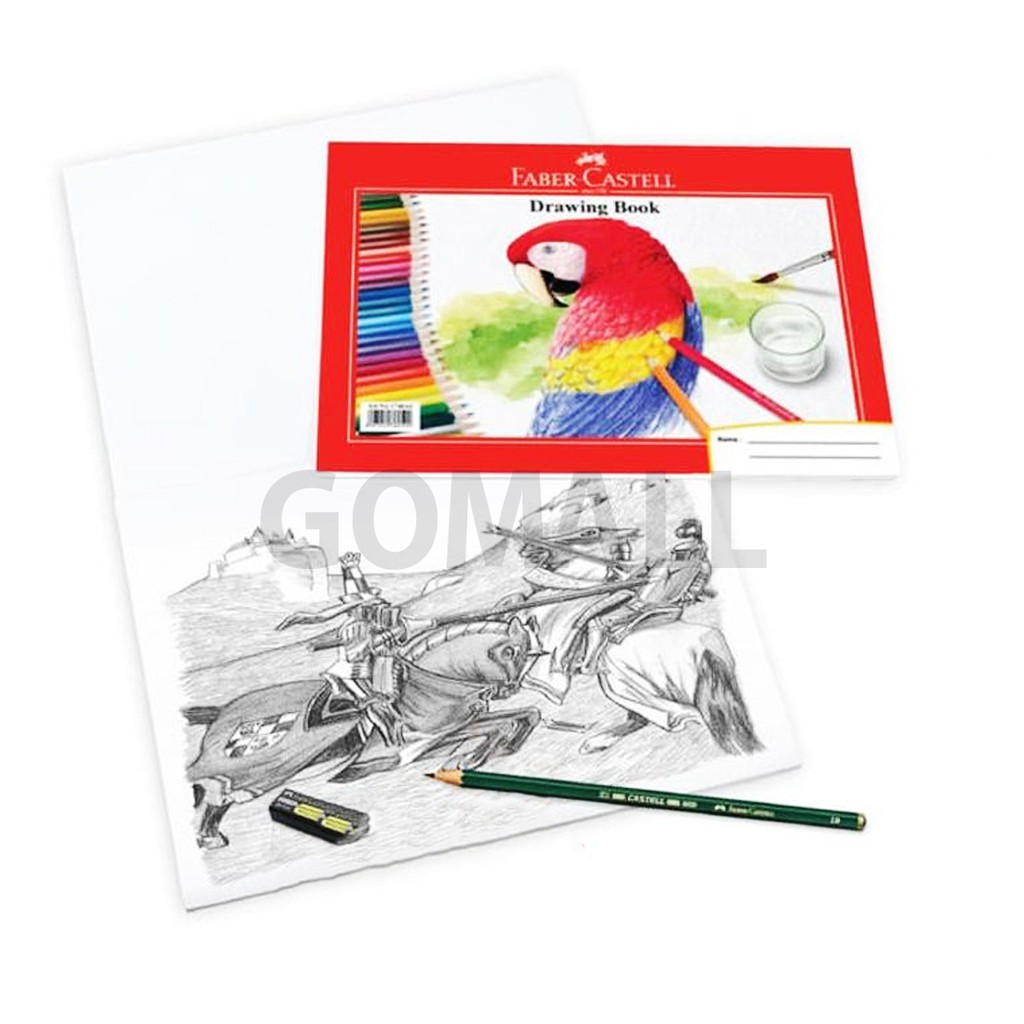 

Drawing Book Buku Gambar A4 Parrot Faber Castell