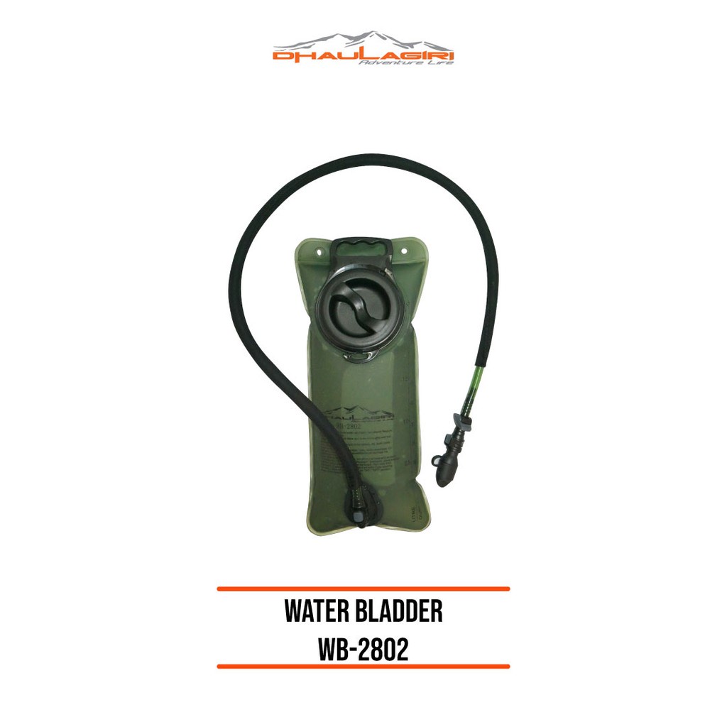 Water Bladder Outdoor activity kapasitas 2 Liter dhaulagiri WB-2802/water bladder dhaulagiri/water bladder 2 liter/water bladder