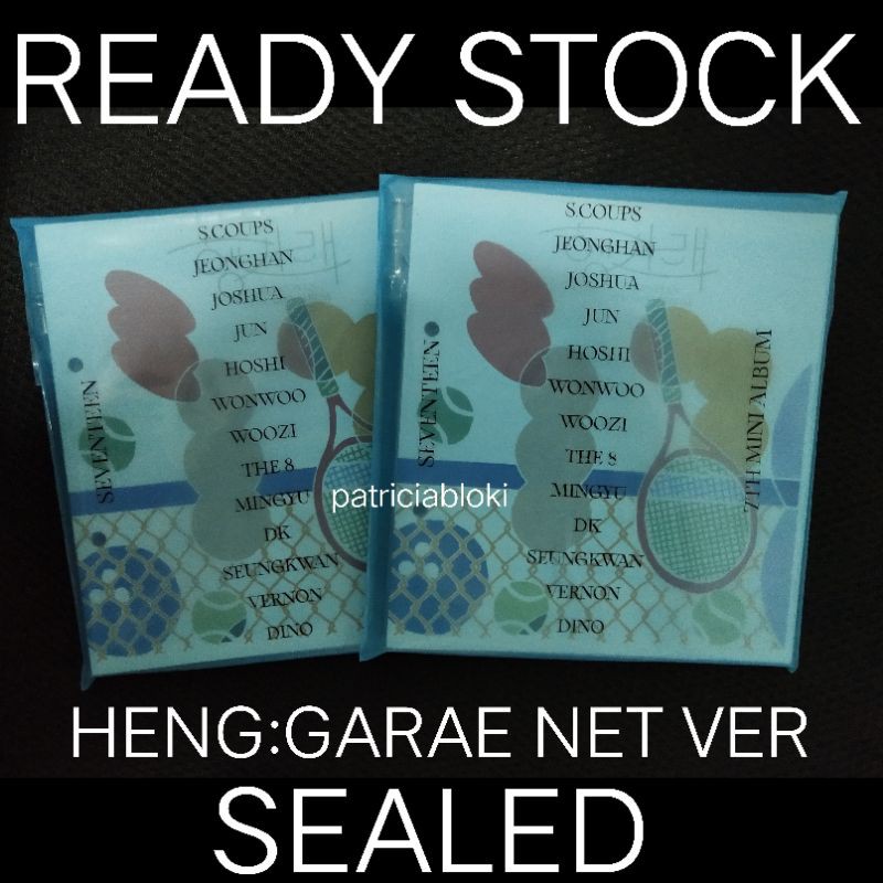 SEALED Album Seventeen Heng:garae Net Ver Henggarae murah svt pc photocard grid an ode hope jeonghan