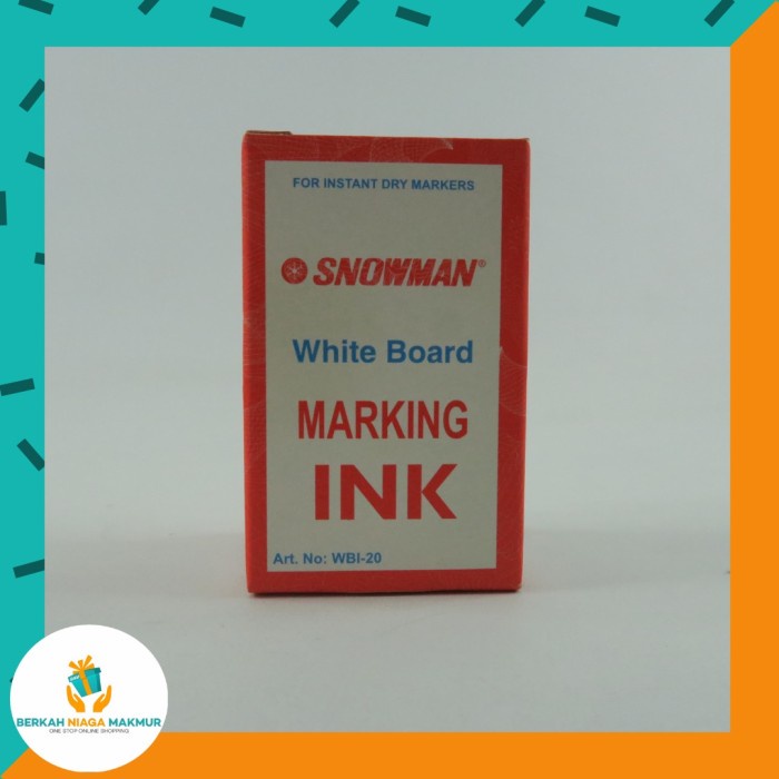 

Snowman Marking INK / Tinta Spidol INK