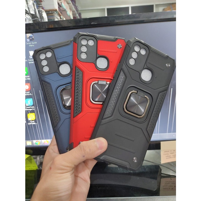 Kickstand Ring Case Infinix S5 / Hot 10S / Note 8 / Note 10 / Note 10 Pro / Hot 10 Play Hardcase Thunder