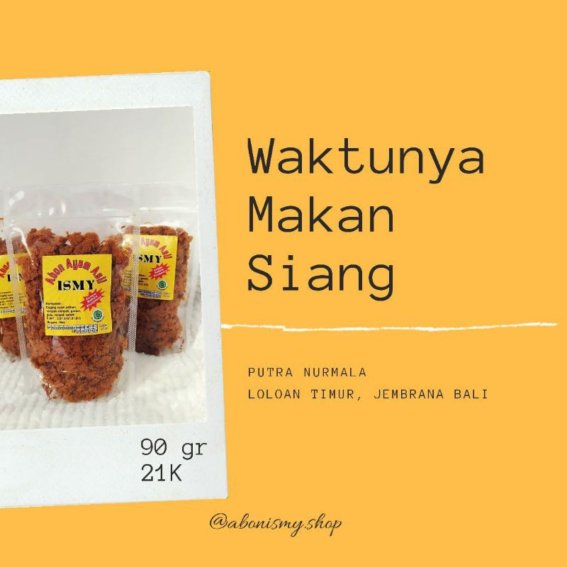 

ABON AYAM ISMY
