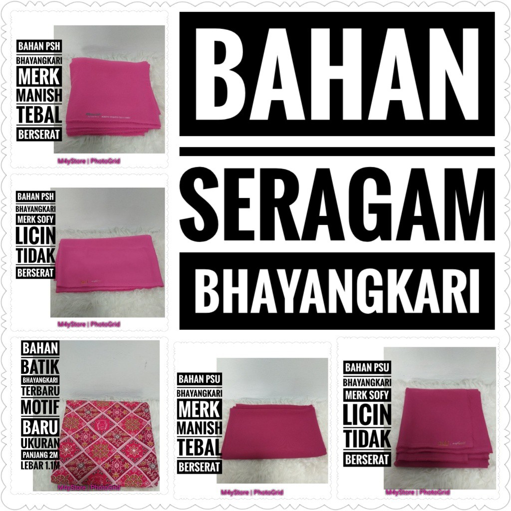 BAHAN SERAGAM BHAYANGKARI