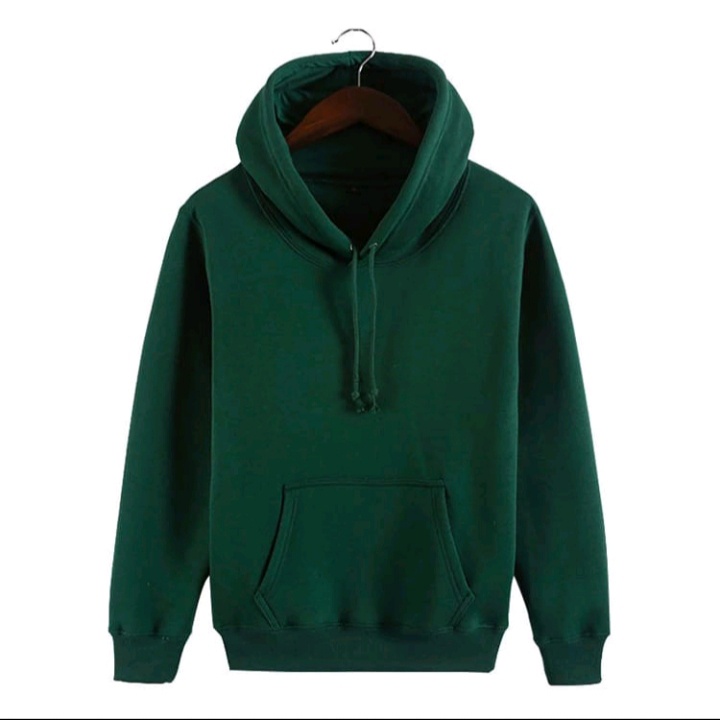 Jaket Sweater Hoodie Polos Pria Wanita Murah