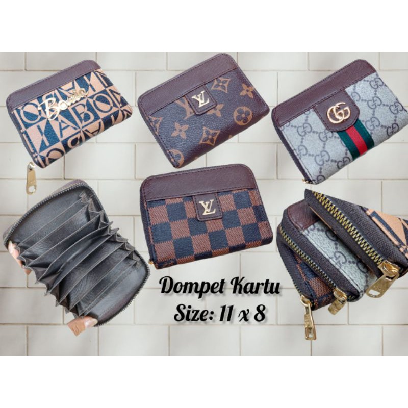 Dompet Kartu Wanita Kode LCL Bahan Pu Leather