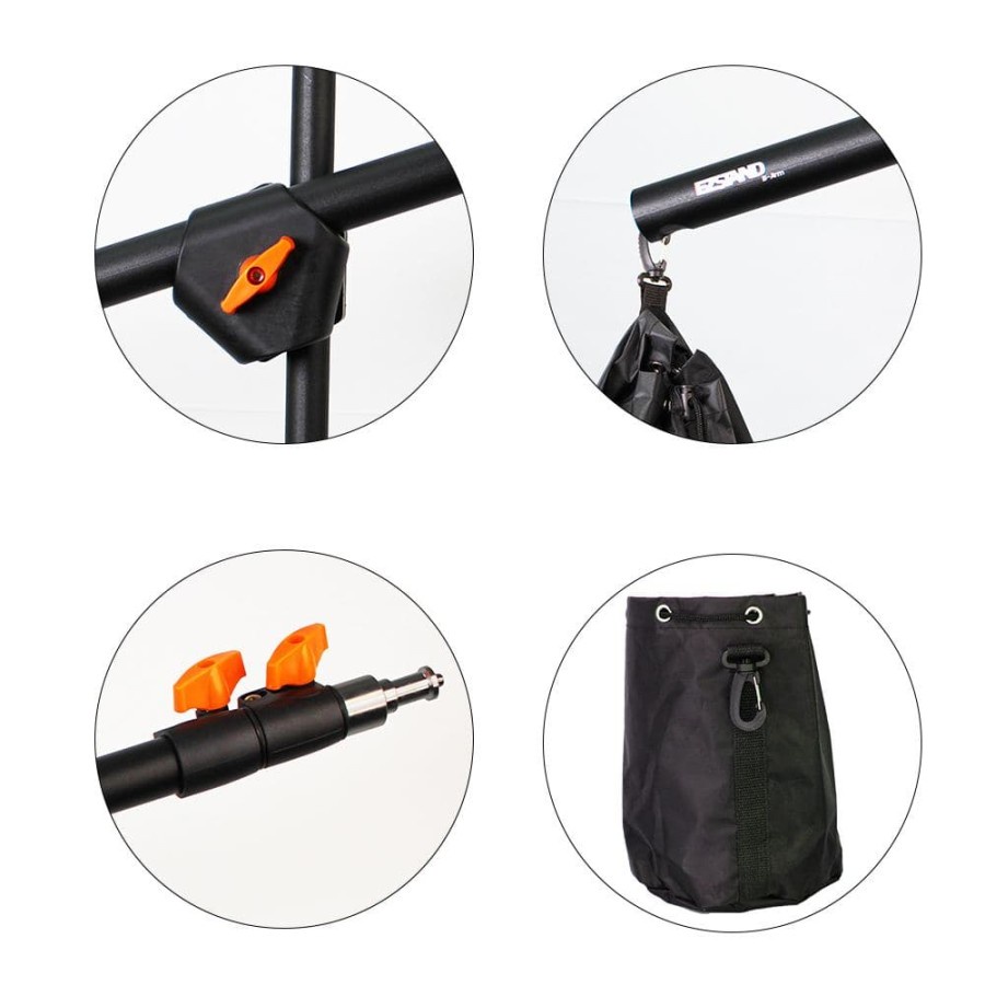 EZ Stand Extension Arm Softbox and Reflector Stand Boom Arm Stand Bar