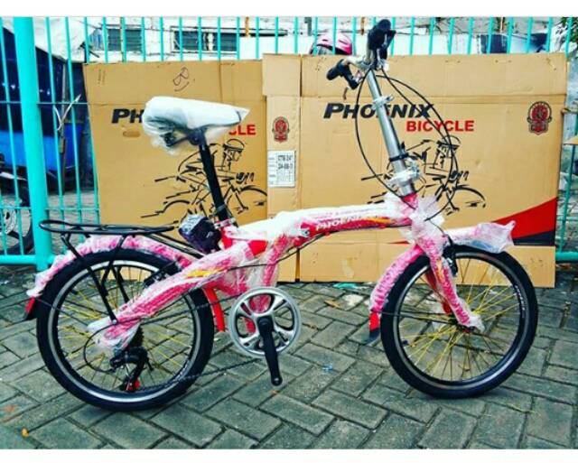 Harga Sepeda  Lipat New Phoenix  20 SEPEDAMUR