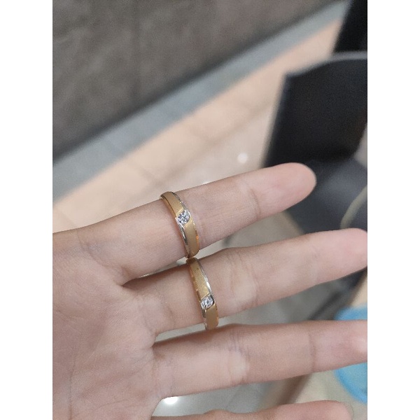 Cincin Emas Asli Kadar 375%
