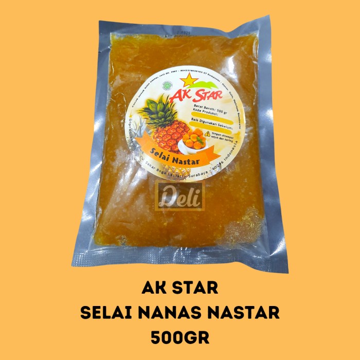 

Ak Star Selai Nanas Isian Nastar 500gr
