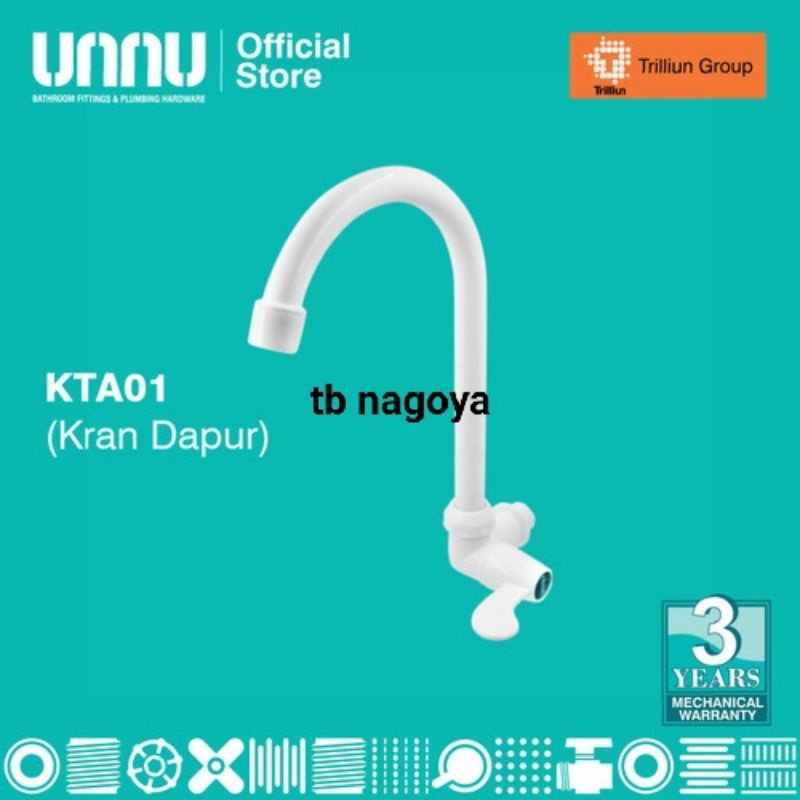 UNNU kran dapur 1/2 " / KRAN DAPUR / KRAN DAPUR UNNU 1/2 IN