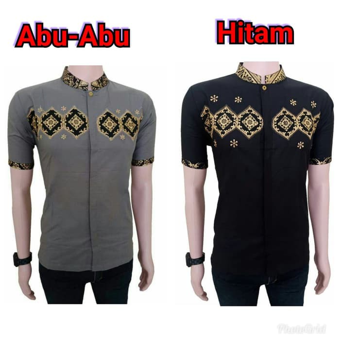 Baju batik kerah shanghai | baju koko taqwa | BATIK PEKALONGAN