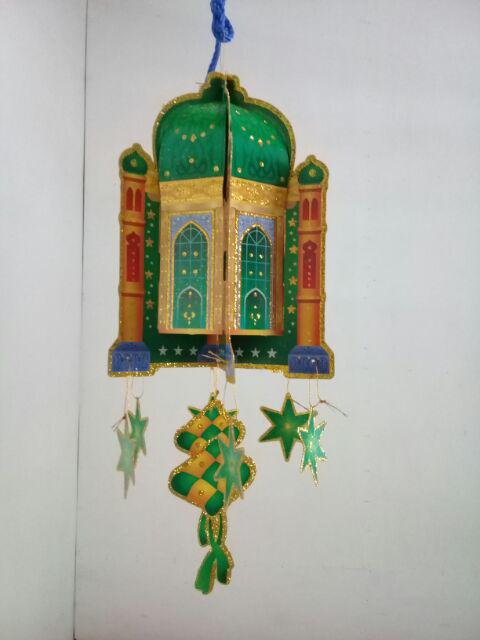 Hiasan Dekorasi Lebaran Idul Fitri Masjid Gantung Ketupat Rumah Kantor Hotel Murah 4223