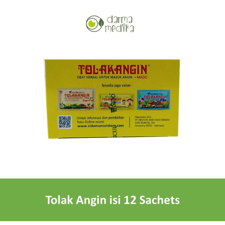 Tolak angin cair dewasa box isi 12 sachets