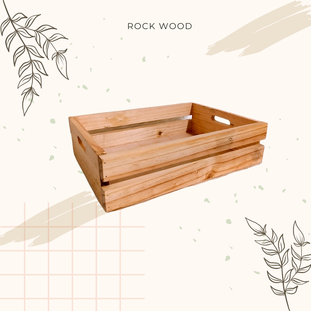 

[BISA CUSTOM] Rak Display Box Kayu Kotak Hampers Wadah Parcel Ramadhan Kado Premium Murah Lebaran