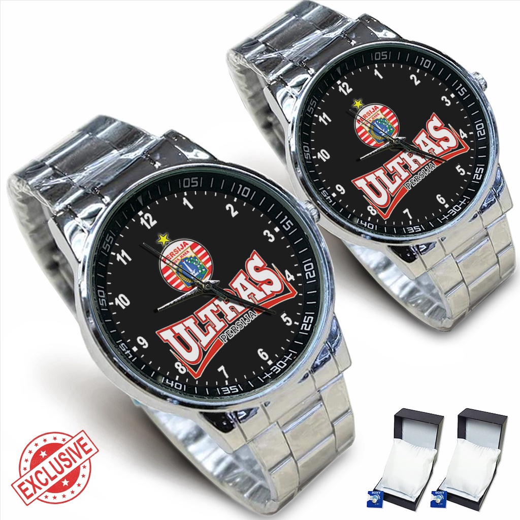 Jam Tangan Rantai Couple ULTRAS PERSIJA (Awesome)