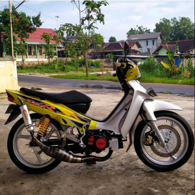 Knalpot FIZR UNDERBOUND 116CC Creampie Muffler Jogja