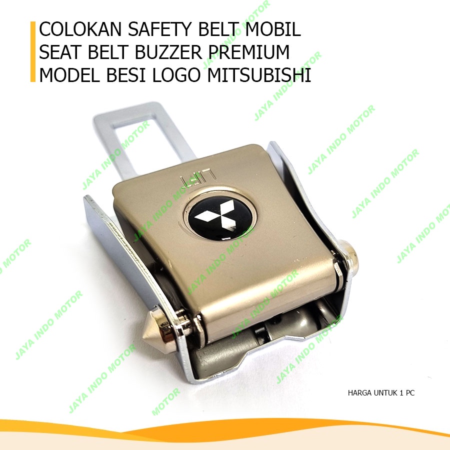 COLOKAN SAFETY BELT MOBIL / SEAT BELT BUZZER 2 IN 1 MITSUBISHI