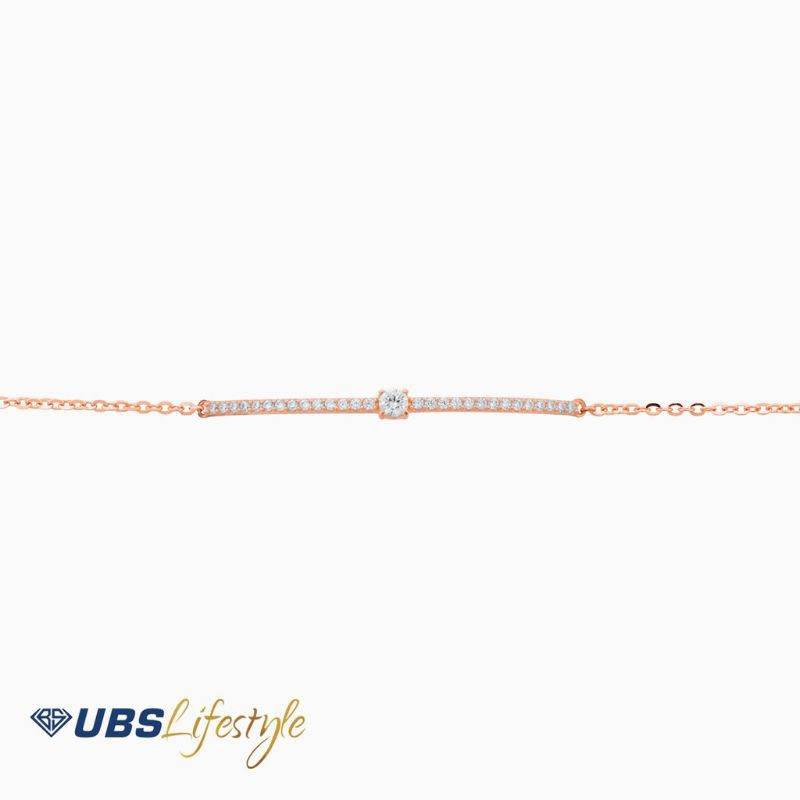 GELANG EMAS UBS MILLIE MOLLEY - 750 ROSE GOLD - KGB