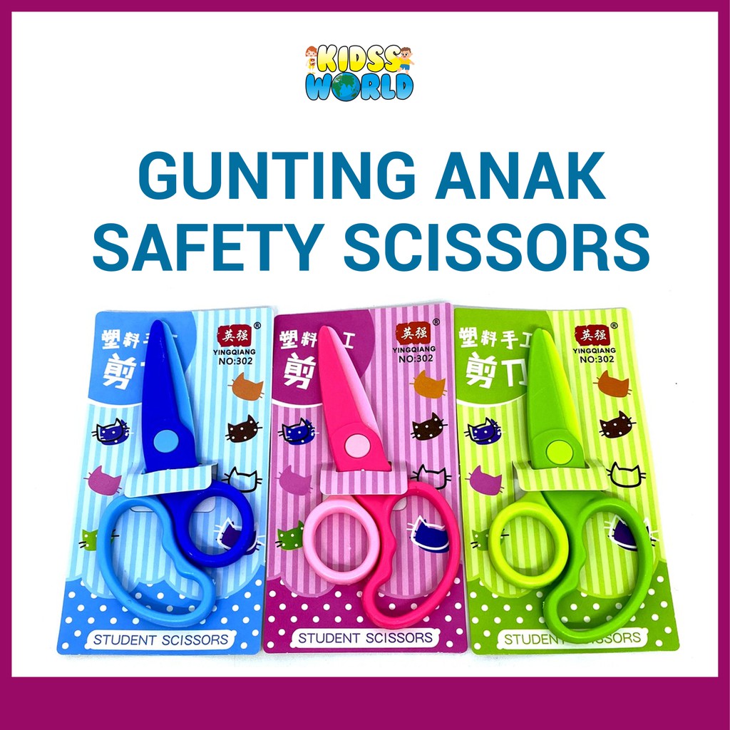 

GUNTING ANAK KIDS SAFETY SCISSORS