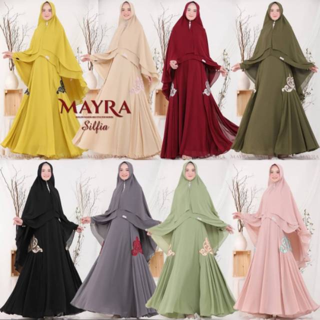 Gamis syari by mayra original