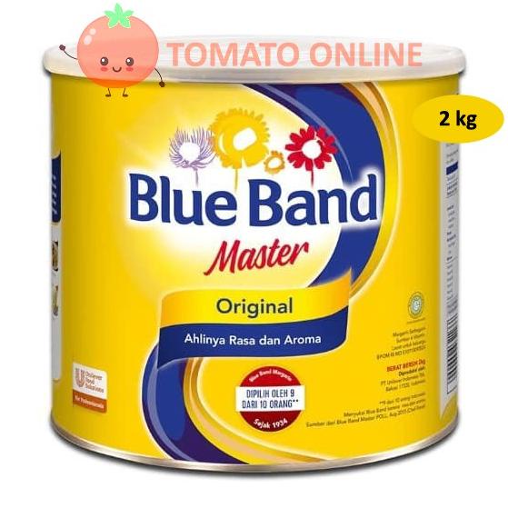 

(BISA COD) Blue Band / Blueband / Master Mentega Margarine / Margarin 2 kg / 2kg TERJAMIN Kode 1113