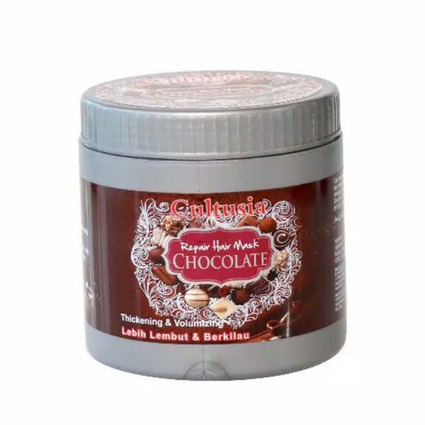 CULTUSIA Repair Hair Mask | Masker Rambut 500GR | 500ml | Chocolate | Olive Oil | Fruit | Coklat | Buah_Cerianti