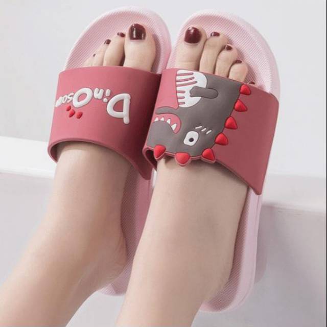 Sandal anak karet dino sandal karakter wanita