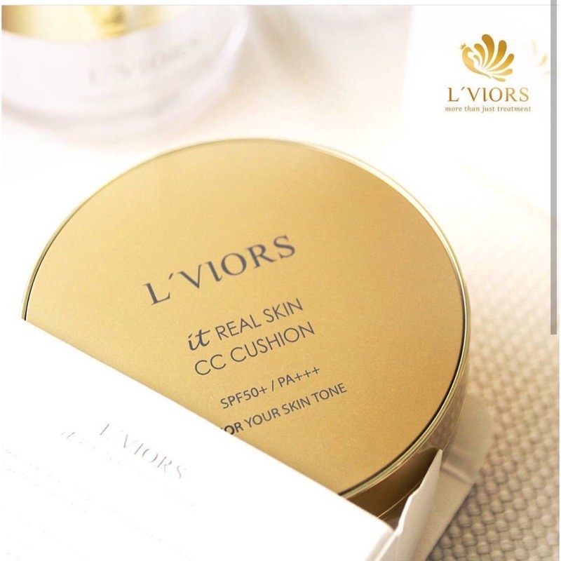LViors cc cushion SPF50 Bedak | it real Skin CC cushion | cc cushion