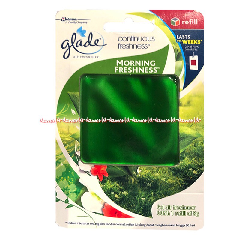 Glade Flower Nectar Sensation Eliminates Odor 60Days Refill Isi Ulang Parfum Gantung Pewangi Ruangan Aqua Lemon Ocean Berry