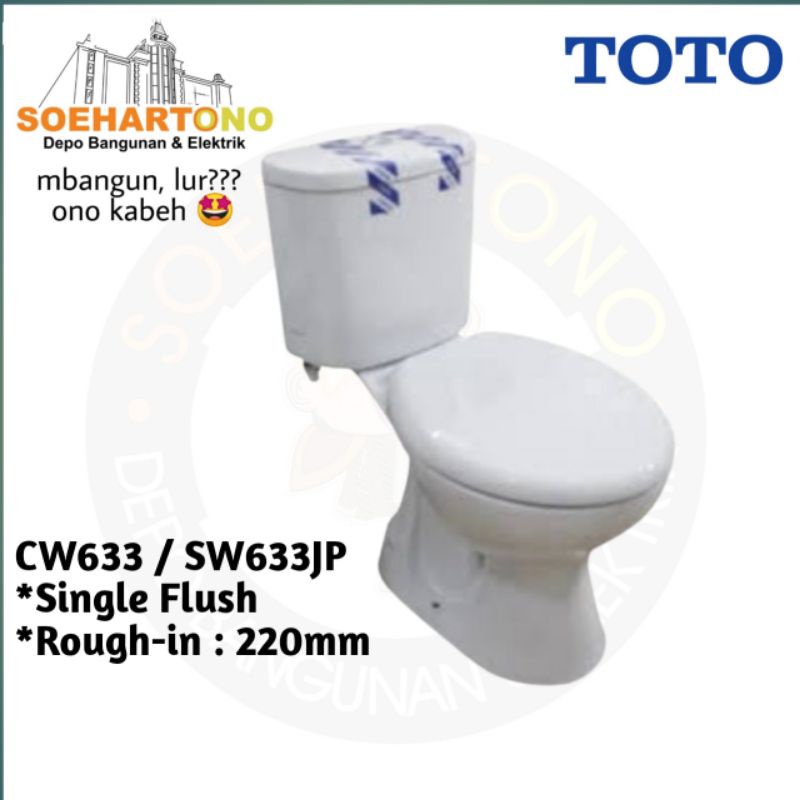 Toto CW633J / SW633JP Kloset Duduk