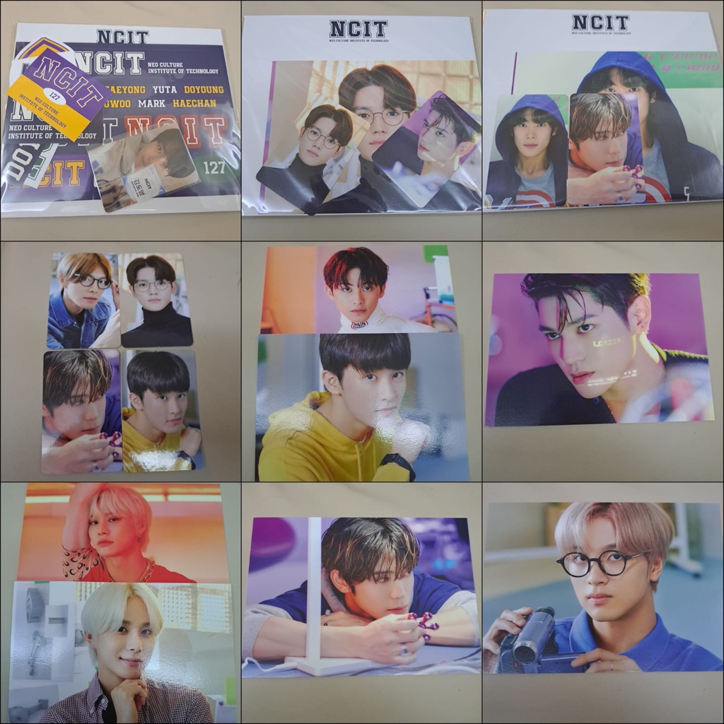 MD NCIT - NCT 127 OFFICIAL FULLSET SEALED & SHARING (TAEIL JOHNNY TAEYONG YUTA DOYOUNG JAEHYUN JUNGW