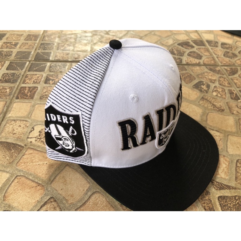 TOPI SNAPBACK VINTAGE OAKLAND RAIDERS NFL MLB NBA NHL NEW ERA MITCHELL & NESS STARTER