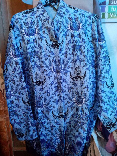 Seragam Kemeja Batik Korpri Sutra