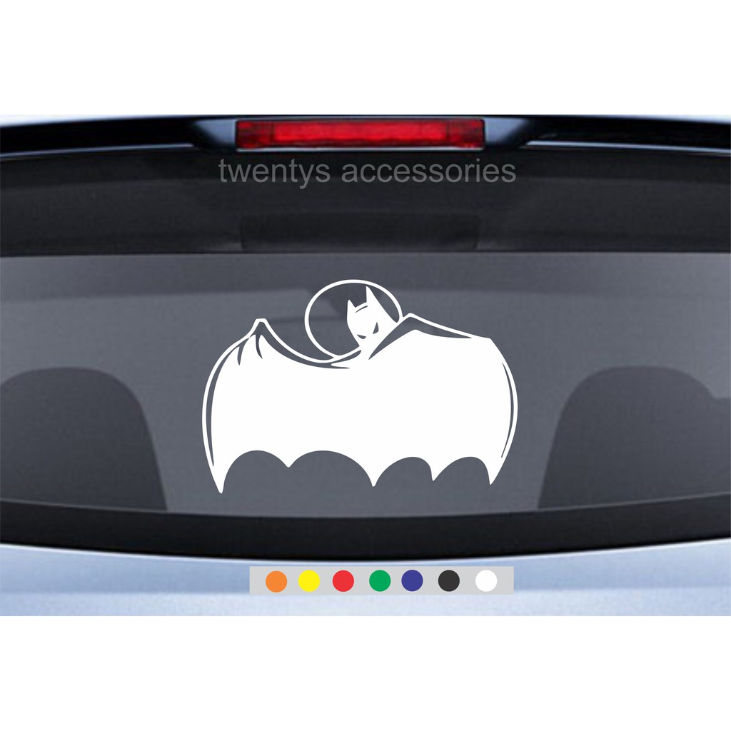 stiker batman sticker kaca mobil stiker cutting