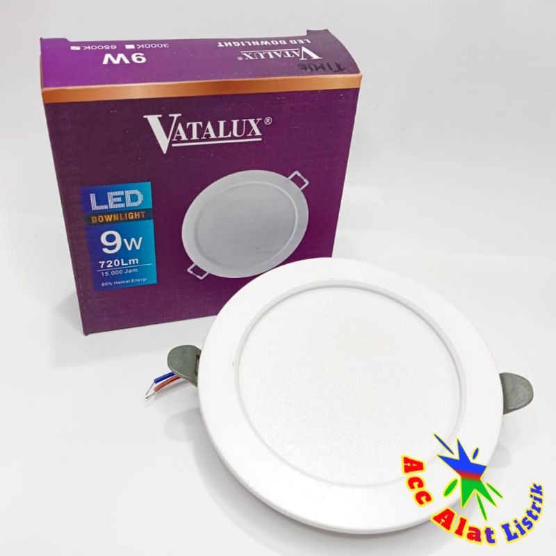 Lampu LED Downlight 9 Watt LED Panel Light IB VATALUX 9 Watt
